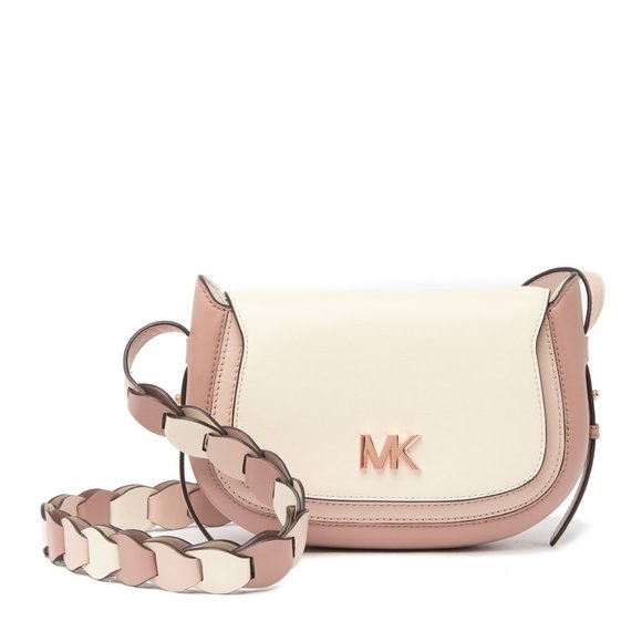 Michael Kors Jolene Small Leather Saddle B… - Picture 2 of 5